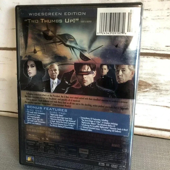 X2: X-Men United (DVD, 2003, 2-Disc Set, Widescreen) - Picture 2 of 4
